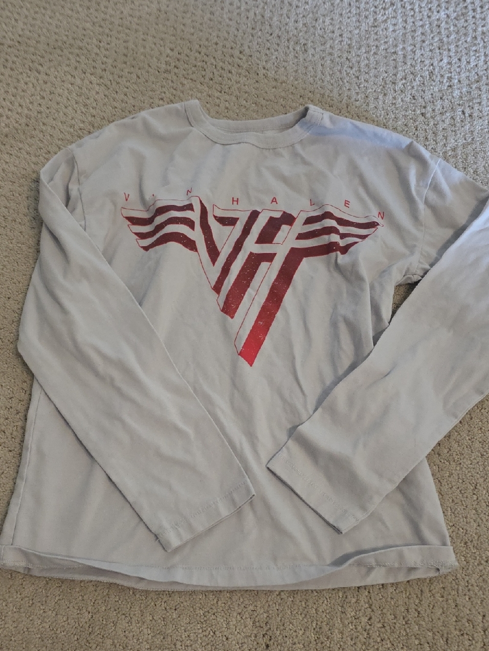 GAP Teen White Crewneck Tee with Navy Logo